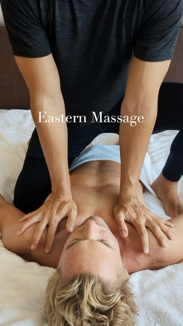 Eastern Massage:
For instance, Thai Massage, is rooted in Eastern medicine, where the body is treated as one unified system including the mind and spirit, this type of massage focuses on flow and balance of energy within the body.
The techniques are meant to relax specific points in order to help the vital energy flow.
Eastern-influenced massage therapists figure out where to focus on the body by determining where energy imbalances lie, and not necessarily the area of discomfort.

Western Massage:
For instance, Swedish Massage, is rooted in Western medicine, which separates the parts of the body by their function.
This massage style tends to focus on the individual parts of the body where pain or discomfort lie.
Massage therapists of this style will use massage techniques on or around the painful areas.

The real separation that still rings true today is that Eastern massage is more based on acupressure points, meridian lines and sen lines.
Western massage is more based on trigger point therapy.
However, a lot of the trigger points and acupressure points do overlap.

Model: @_adams_world_

.
.
.
.
.

#menmassage #massageformen #massagetokyo #malemassage #malemassagetokyo #malemasseur #malemasseurtokyo #gaytokyo